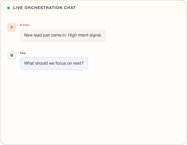 Private Chat with Victor